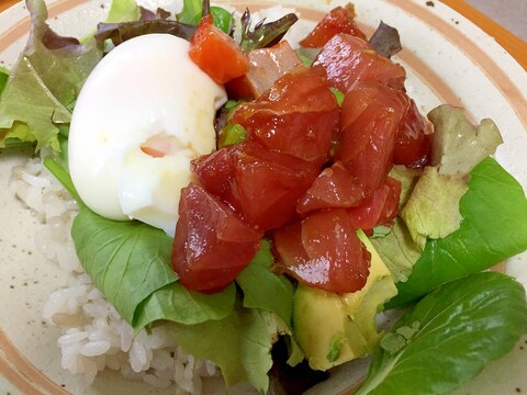 簡単ポキ丼